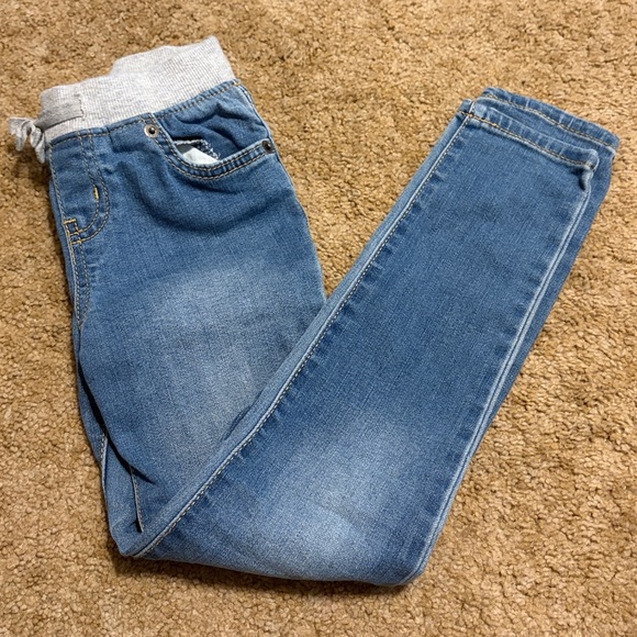 Cat & Jack Other - Cat & Jack Blue Jeans with Gray Waistband